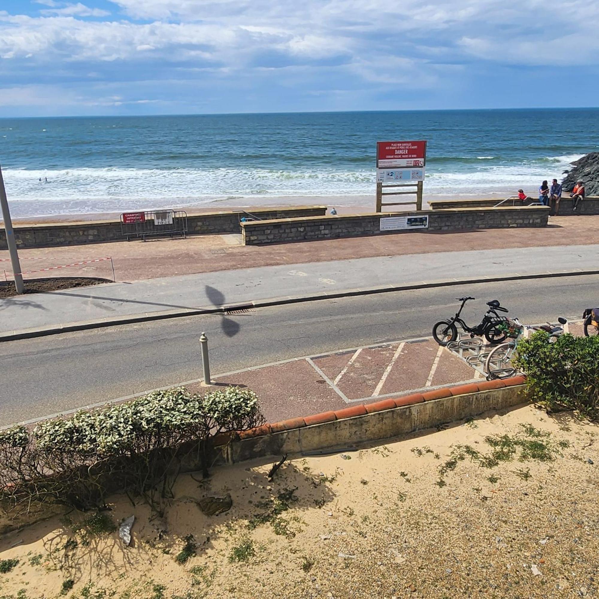 Beach Front Apartment Eljocri Capbreton Exterior foto